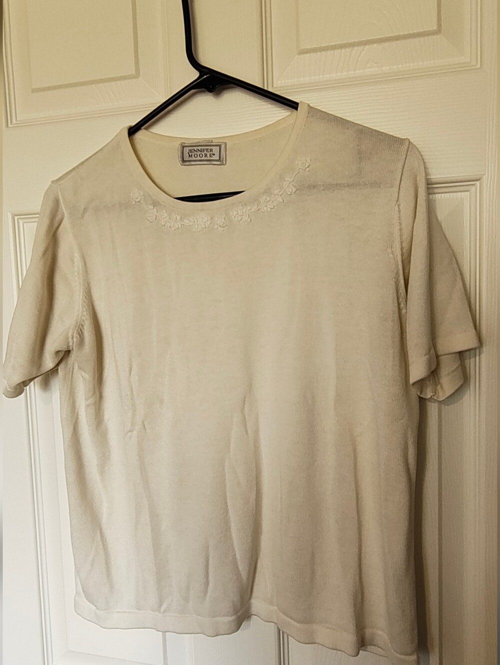 Vintage Jennifer Moore Knit Blouse Flowy